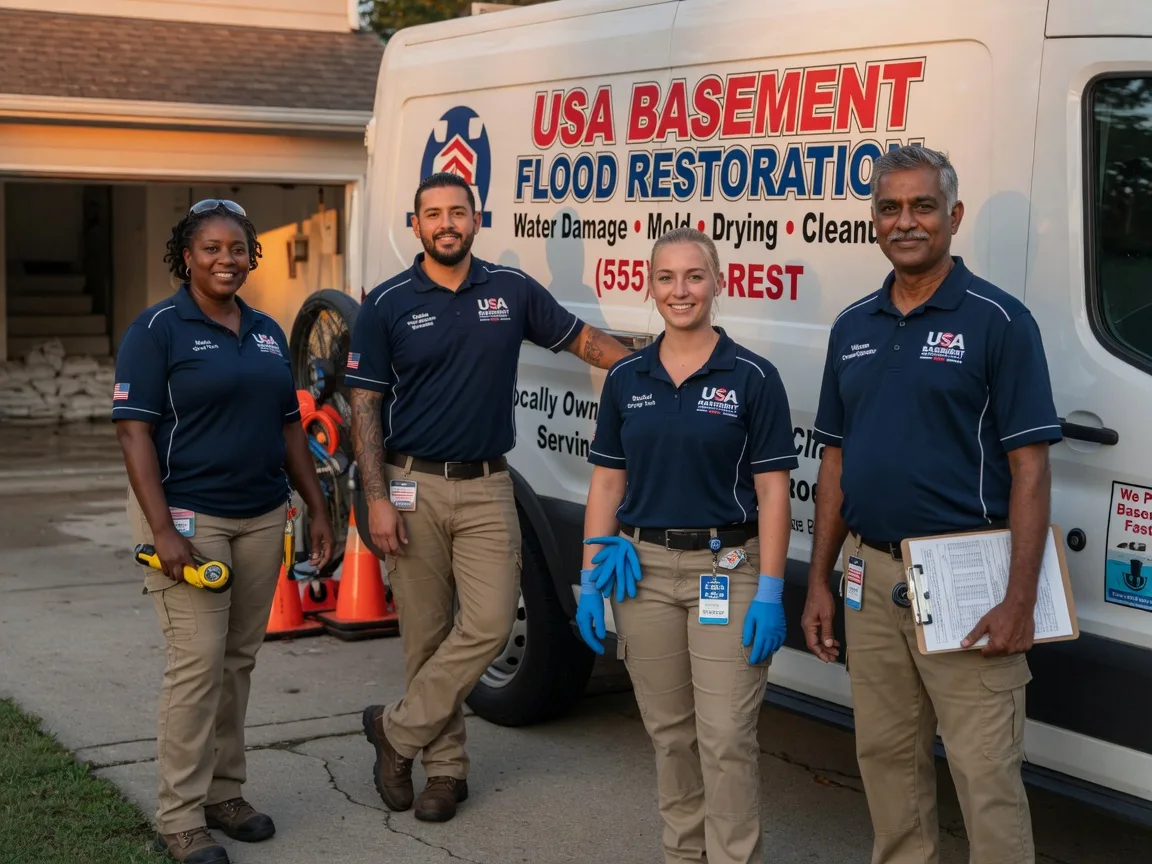 Basement Flood Cleanup company in Falling Waters, WV